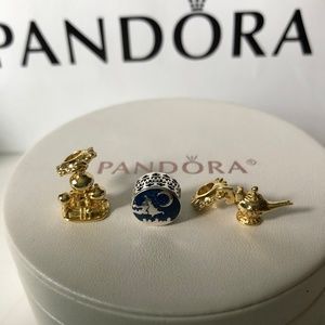 Pandora Disney Aladdin Charm Set of 3